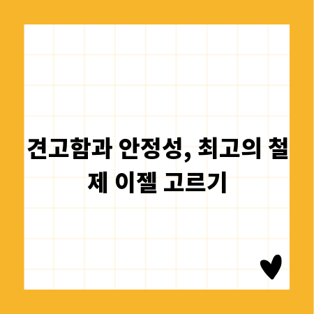 견고함과 안정성, 최고의 철제 이젤 고르기